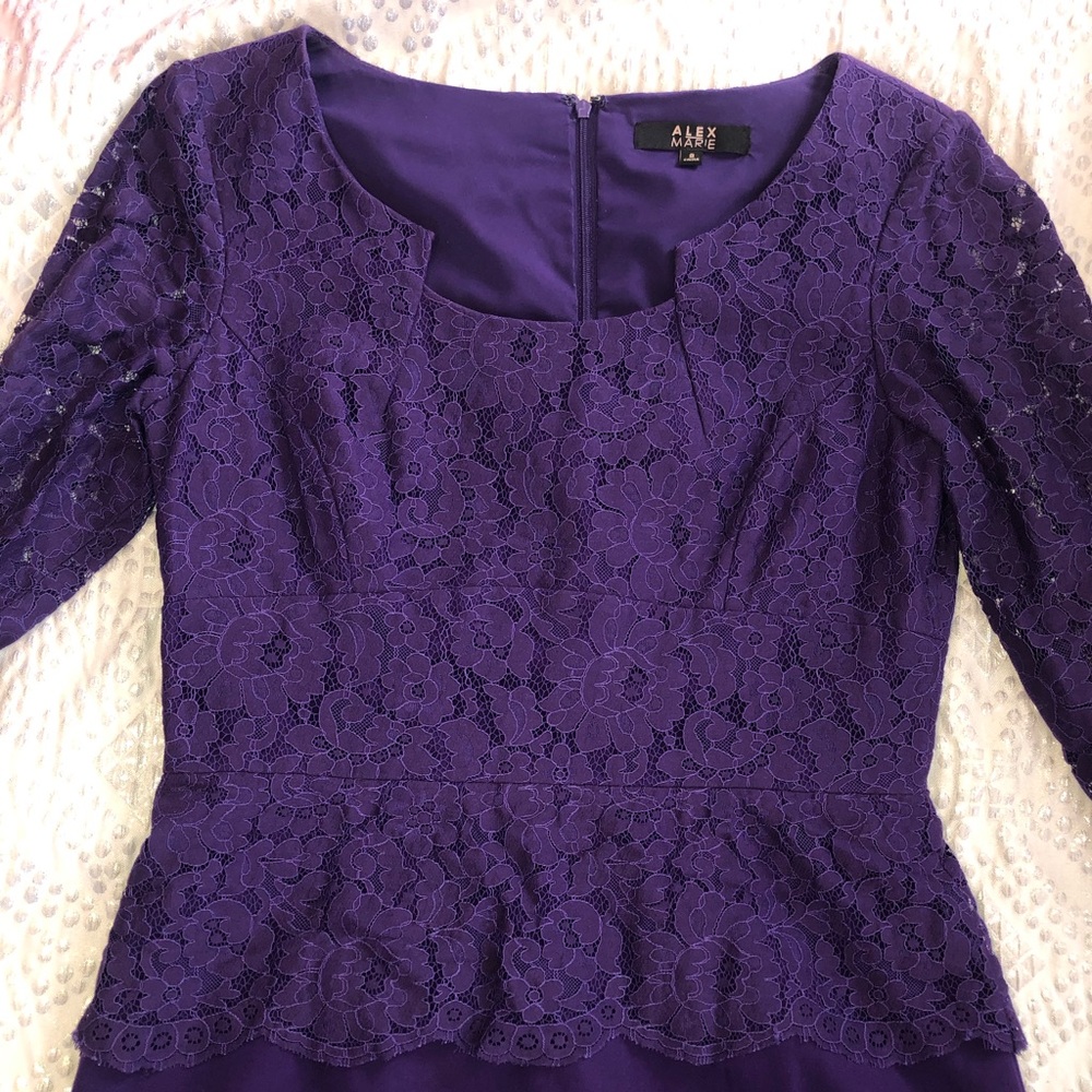 Alex Marie purple Dress 💜